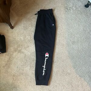 Black champion sweatpants